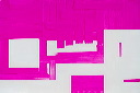 Magenta and White