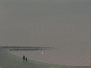 Gray distant lights - figures