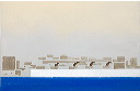 bridge w/blue scroll