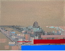 pixilated dome