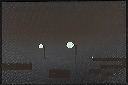 night - two lights